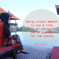 Ketika Menjadi Single Parent